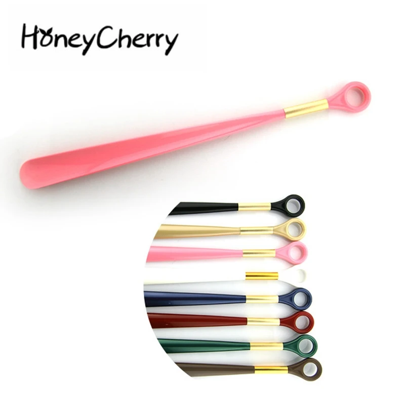 49 см Пластиковый обувной рожок сверхдлинный выдвижной с длинной ручкой|Рожки для