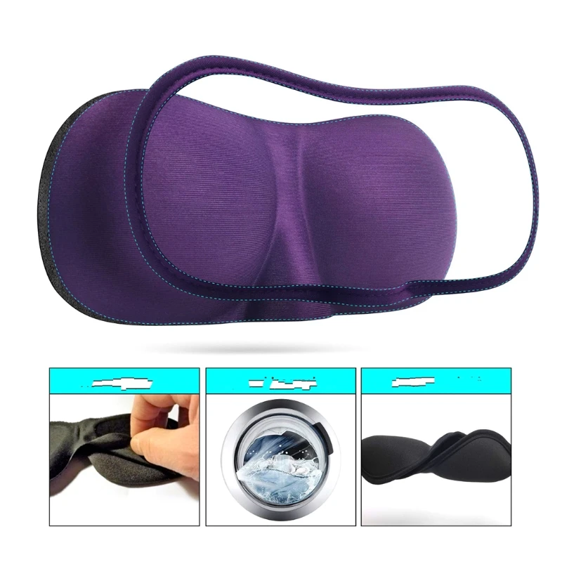 Маска для сна мужчин и женщин 3d-маска тяжелых людей блокирующая повязка на глаза