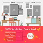 Модная Настенная картина с изображением подсолнуха желтого Красного синего черепа, скандинавские постеры и предметы искусства для украшения гостиной