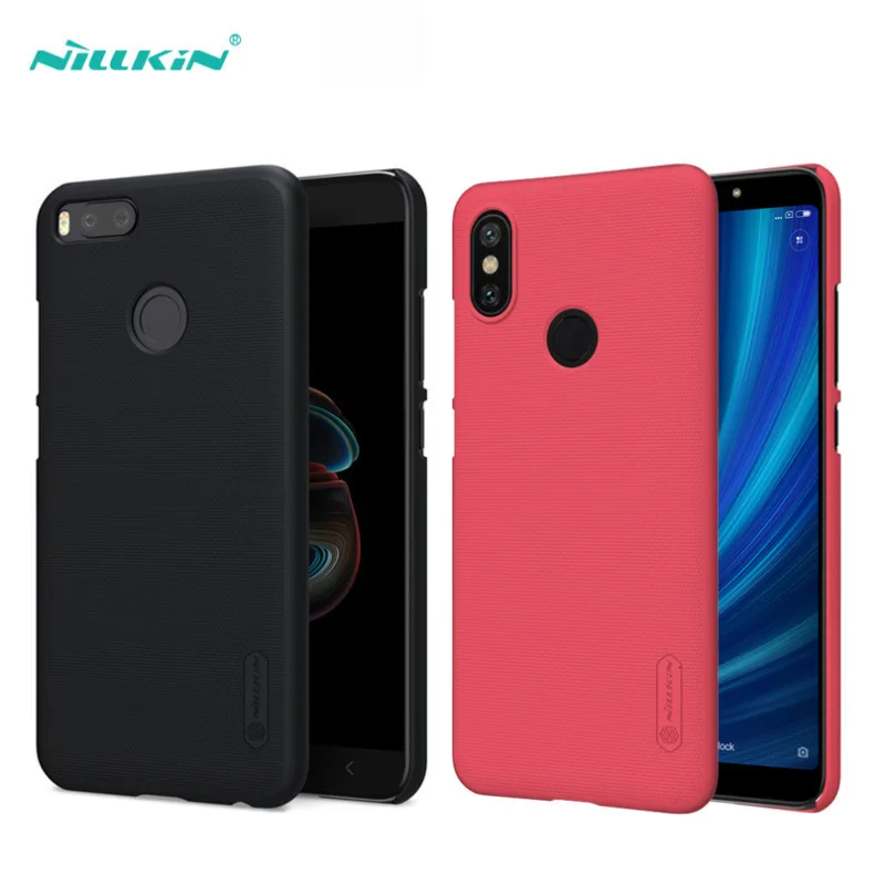 Чехол для Xiaomi mi A2 mi A1, чехол для Xiaomi mi 6X mi 5X, чехол NILLKIN, матовый щит, твердая задняя крышка для Xiaomi mi A2 mi A1 mi 6x mi 5x