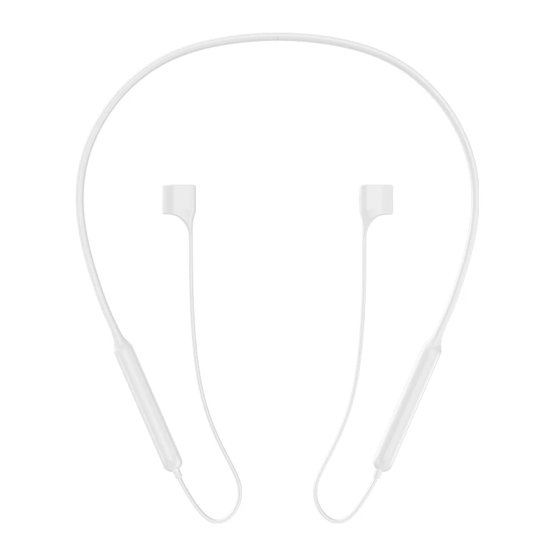 Baseus ремешок для наушников для Airpods анти-потеря ремень Магнитная веревка для AirPods 2 Bluetooth TWS наушники силиконовый шнур-кабель - Цвет: Gray White Neckband