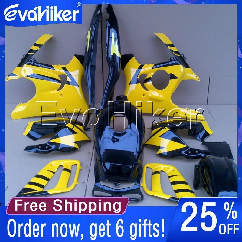 

Custom motorcycle cowl for CBR600F2 1991-1994 ABS fairing motorcycle bodywork kit yellow +gifts
