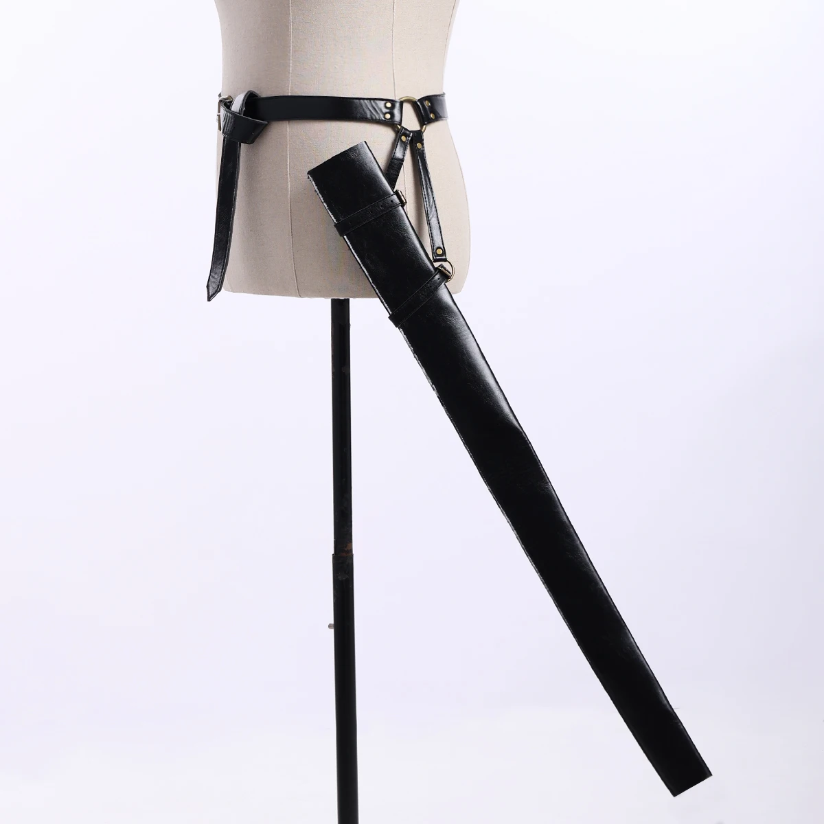 Кобура на пояс в средневековом стиле мужская кожаный бардак-ножницы викингов