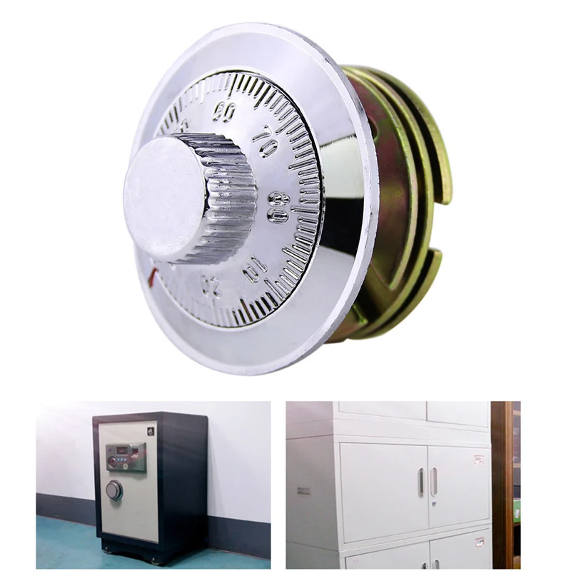 Дверной замок для шкафа без ключа хромированные механические комбинированные