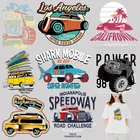 Автомобильные нашивки, термопечать, нашивки для одежды, сделай сам, футболка, термопереводные наклейки, нашивки, клейкие нашивки