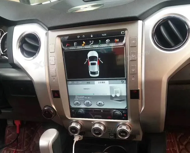 

XUENAV 2Din Android System Car Stereo Radio Player For-Toyota Tundra 2014-2019 Car GPS Navigation DVD Player Support WIFI TV