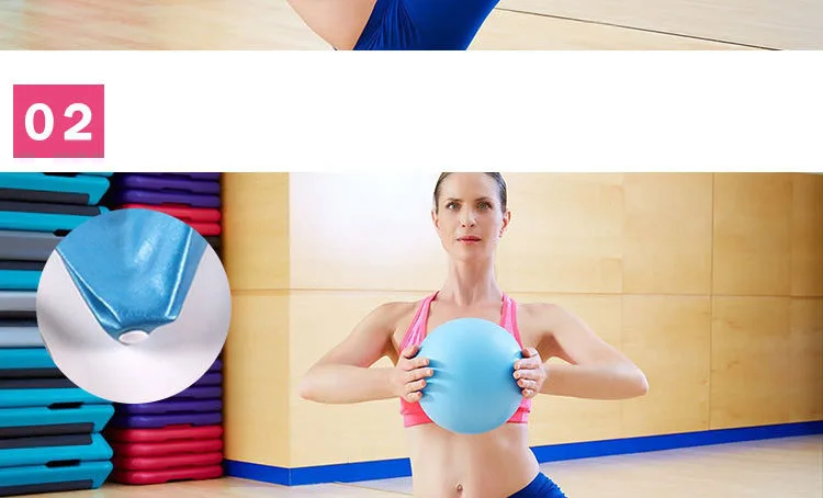 25cm йога мяч Indoor Training Йога пшеницы трубки мяч для гимнастики и фитнеса пилатес мяч для упражнений на балансирование тренажерный зал Фитнес Core мяч