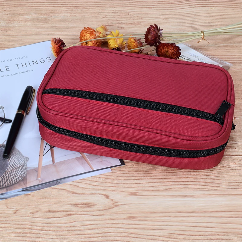 Cable Bag Electronic Organizer Charger Digital Storage Pouch Wire USB Flash Drive Accessories Portable For Travel | Дом и сад