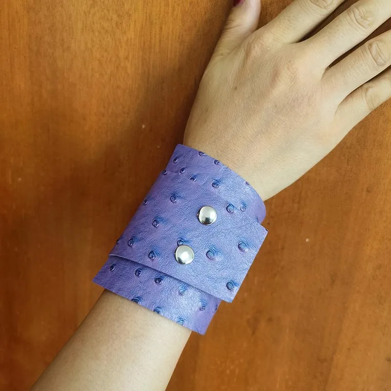 Женский кожаный браслет в стиле Бохо вечерние принтом змеиной кожи | Украшения и