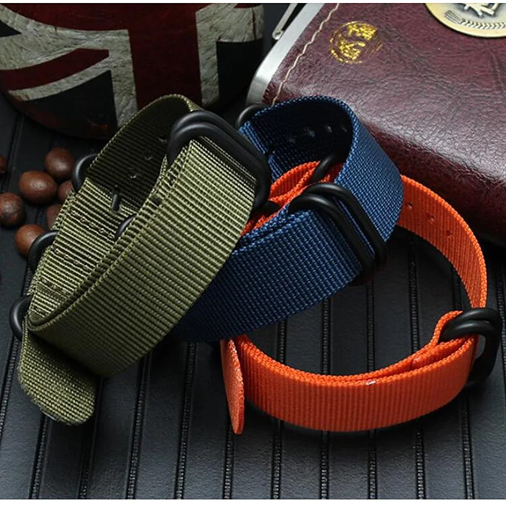 

NATO strap For Apple watch band 44mm 40mm iWatch band 42mm 38mm Sports Nylon belt correas bracelet Apple watch 6 se 5 4 3 2 1
