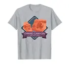 Винтажная Ретро футболка с изображением национального парка Большого каньона Невады