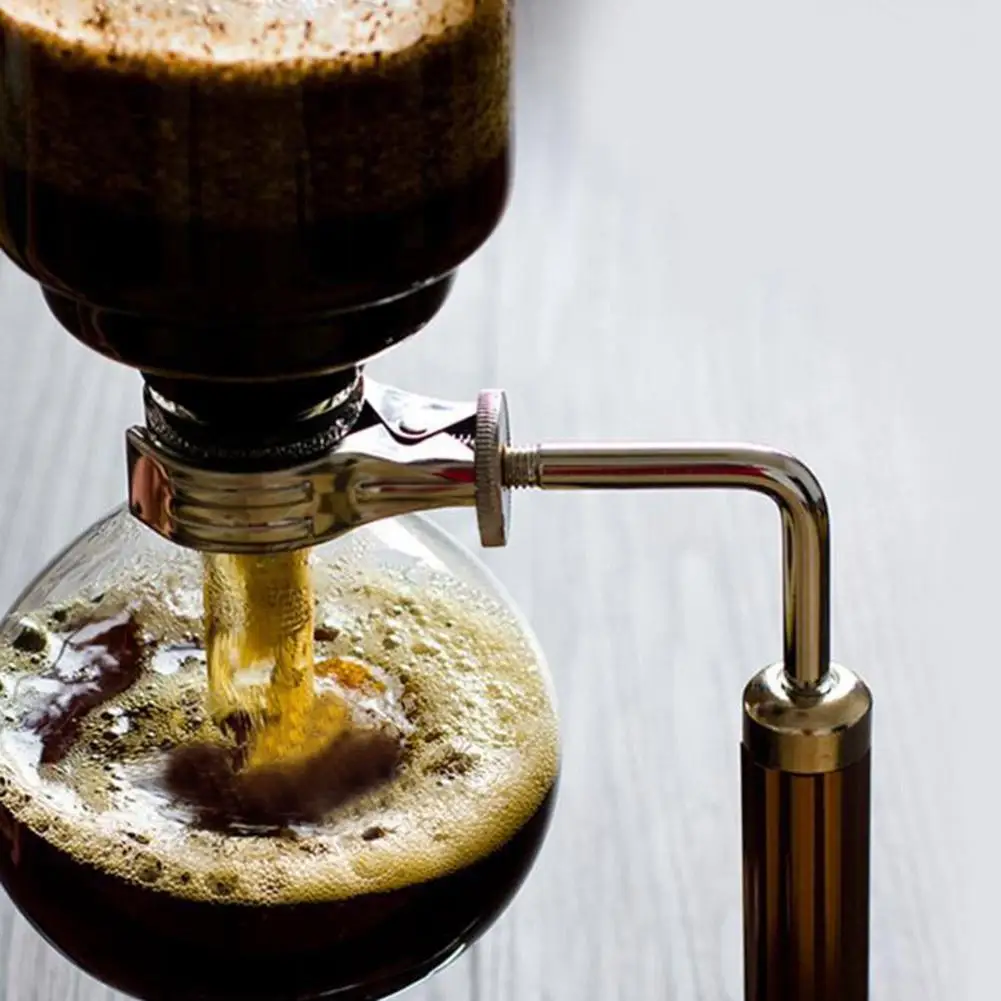 

Hand Siphon Coffee Maker Pot Heat-resistant Glass Coffee Machine Filter Kit Coffee Maker Tea Siphon Heat-Resistant Household Pot