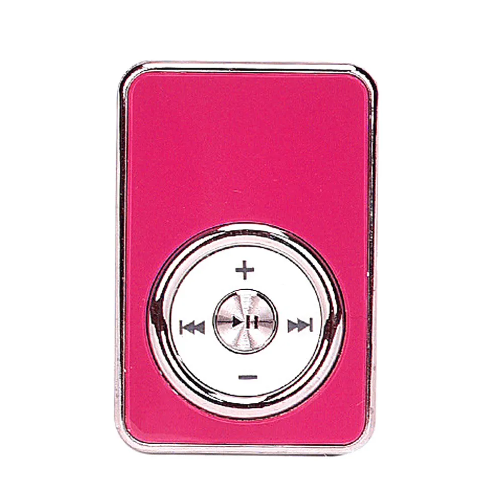 Pink Абсолютно USB MP3-плеер Поддержка Micro SD TF карта Музыка Медиа Поддержка нескольких MP3 музыкальный формат цифровой воспроизведения музыки# yl - Цвет: Pink