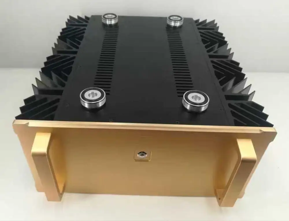 A65/A70/P7100 большой Hi-Fi enthusiast усилитель мощности все алюминиевые пустые шасси(Размер: 430*200*460 мм