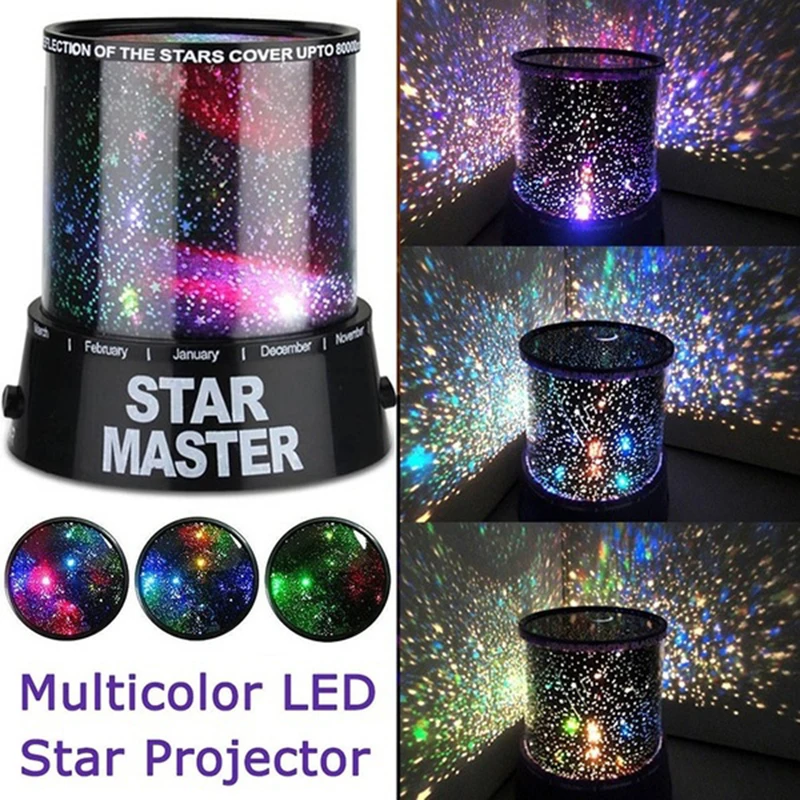 

Romantic Amazing Led Starry Night Sky Projector Lamp Star Light Cosmos Master