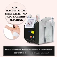 free shipping four in one 360 magneto optical iploptshre lihght hair removal yag laser tattoo removal beauty equipmen