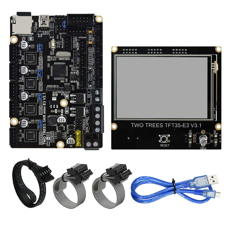 Плата управления Twotrees SKR MINI E3 V2.1 32 бит с TMC2209 UART детали для 3D-принтера Ender 3/5 V2 Pro