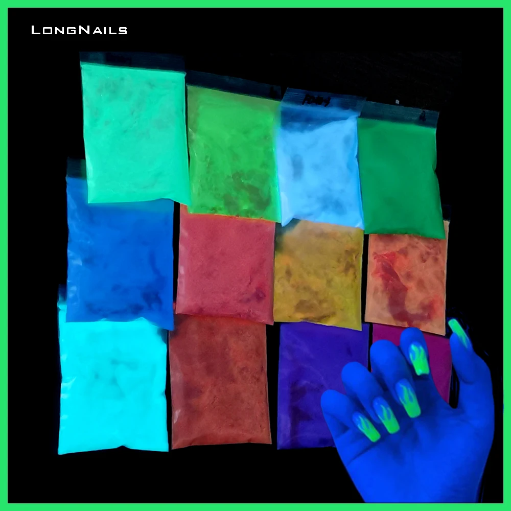 

50g Glow in the dark Pigment Glitter