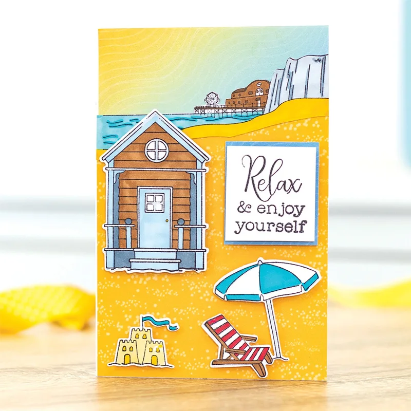 Тема кемпера штампы и 2020 Приключения набор штампов для самостоятельного