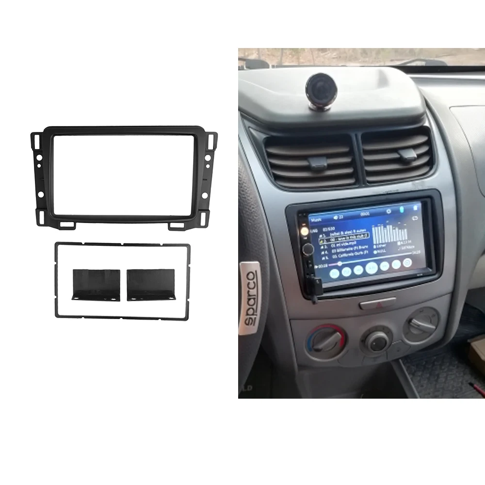 Двойная Din панель Fascia Для Chevrolet Sail стерео радио DVD GPS установка рамы комплект