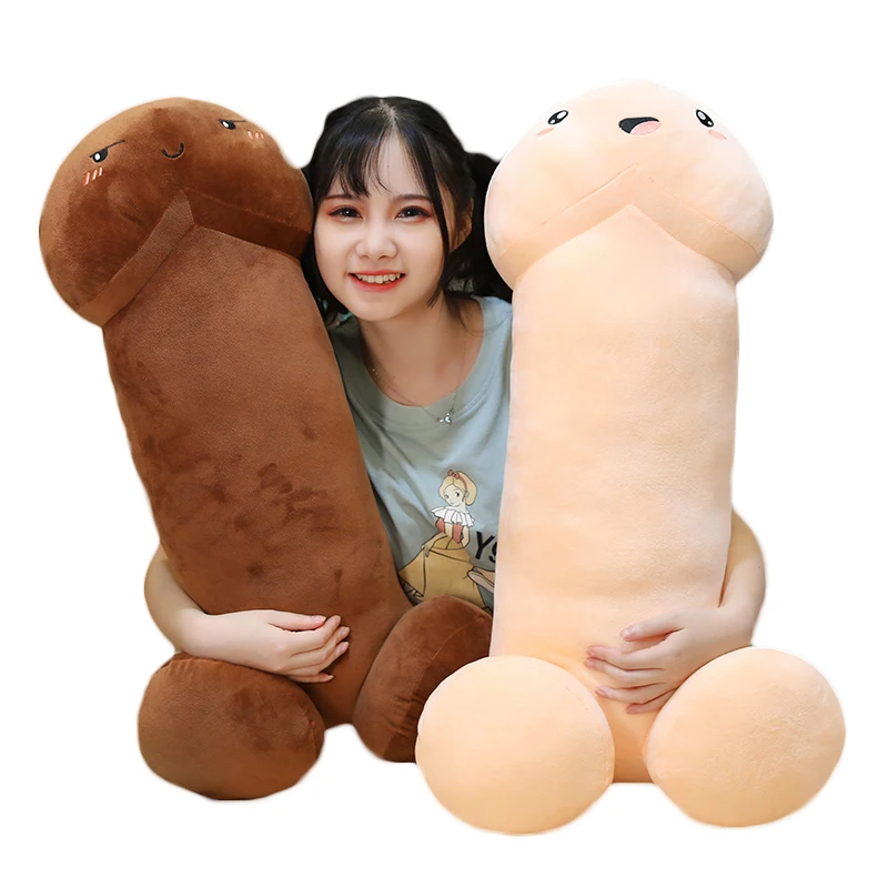 Подушка плюшевая симпатичная с набивным пенисом 1 шт. 30/50 см | Игрушки и хобби