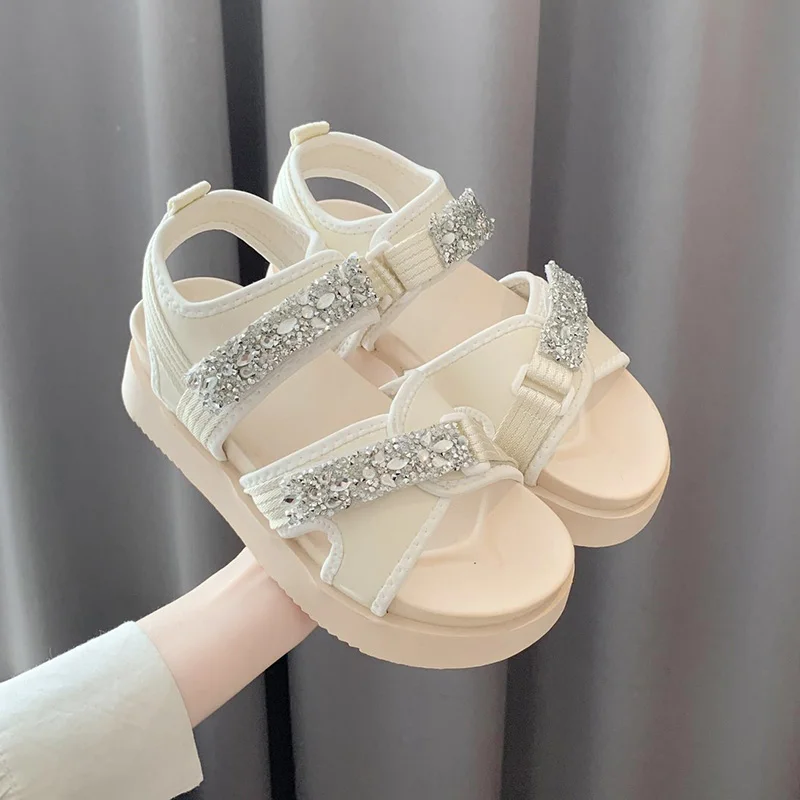 

Beach Sandal Woman Luxury Clogs With Heel All-Match Shoes Muffins shoe Suit Female Beige 2021 Summer Med Thick New Flat Black Co