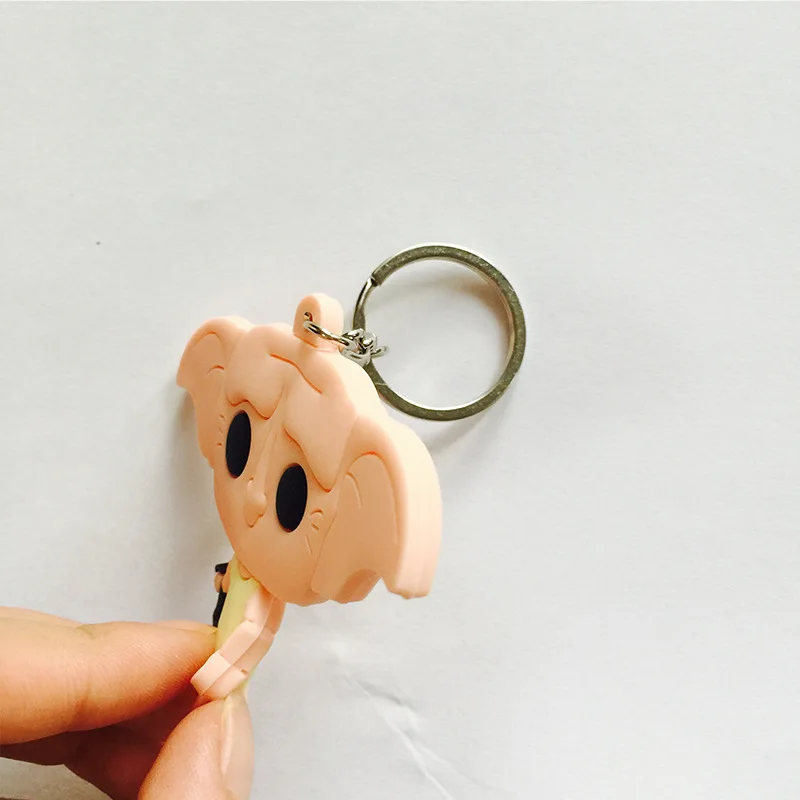 HP Добби Гермиона Рон DC чудо женщина Железный человек Тони Старк брелок Наруто Dragon