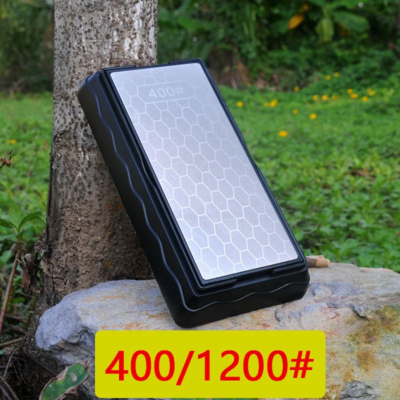 400#600#1000#1200#1 шт. Алмазный нож для заточки полировочных ножей точилка пластина для заточки камня инструменты - Цвет: 4001200 diamond