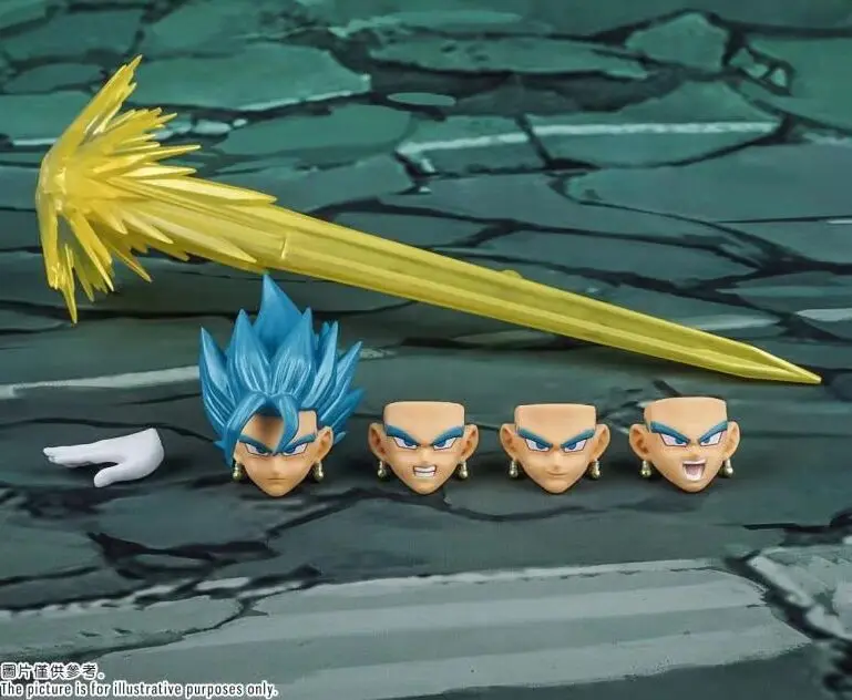 WSTXBD Demoniacal подходит костюм для Dragon Ball Z DBZ shf Ultimate God Blue Vegetto хедлеп набор фигурка фигурки
