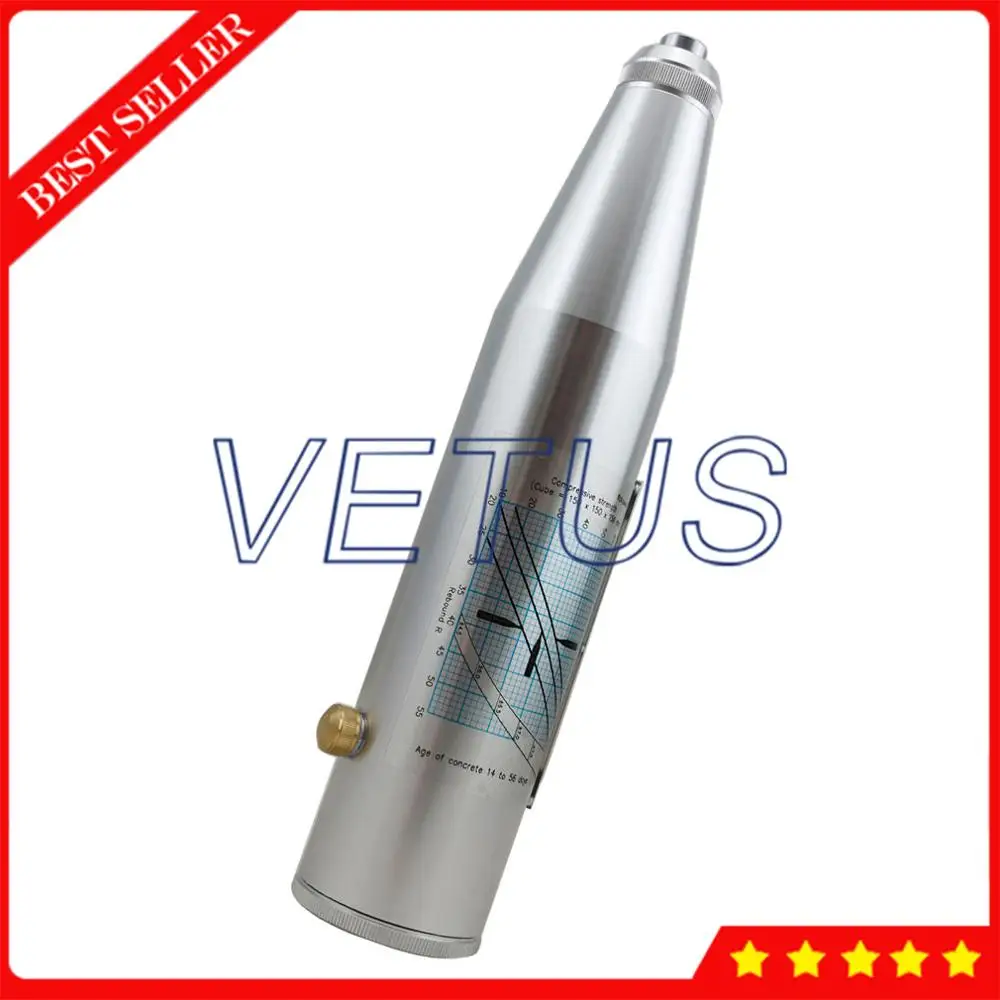 HT 225 портативный молоток для испытания на отскок бетона с резистометром 10 ~ 60 МПа