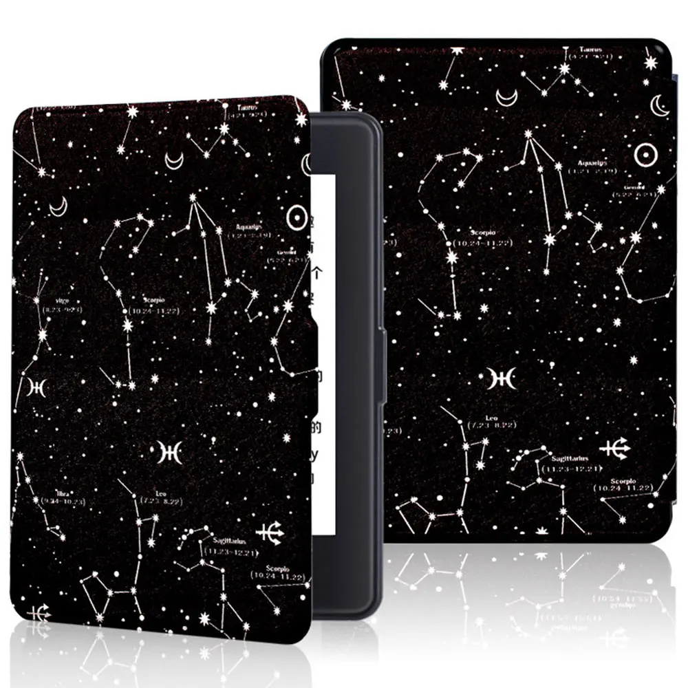 Новинка, умный чехол Kindle Paperwhite, ультратонкий Магнитный чехол из искусственной кожи, защитный чехол для Amazon Kindle Paperwhite 1/2/3 - Цвет: 11