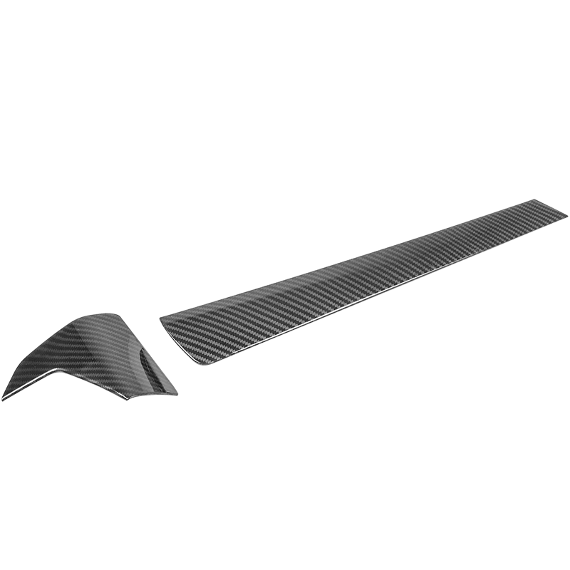 

Car Interior Carbon fiber style Console Center Dashboard Cover ABS Decoration Trim 2pcs for or BMW 3 Series G20 G28 2019 2020