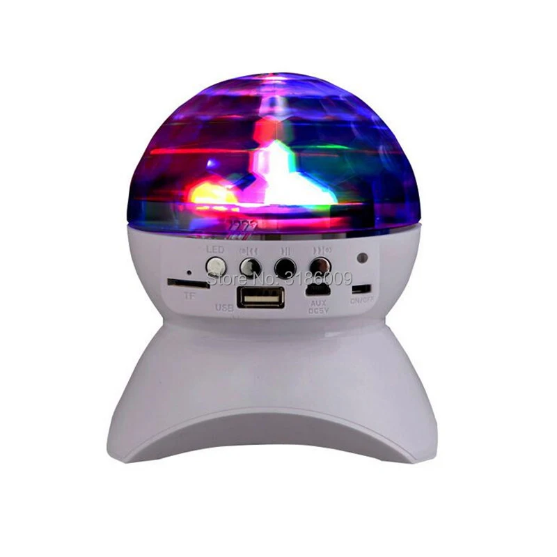 Showtime Disco светодиодный хрустальный шар с Bluetooth динамиком Поддержка FM MP3 USB флэш диск