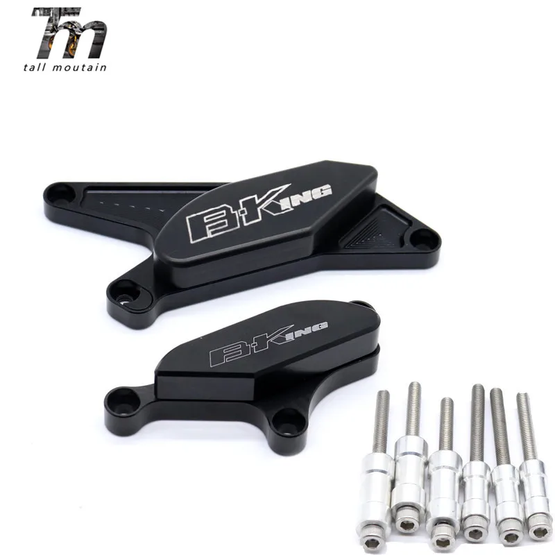 

Для SUZUKI B-King GSX1300 2007-2012 08 09 10 11 мотоцикл протектор левый и правый двигатель Чехол слайдер Крушение протектор