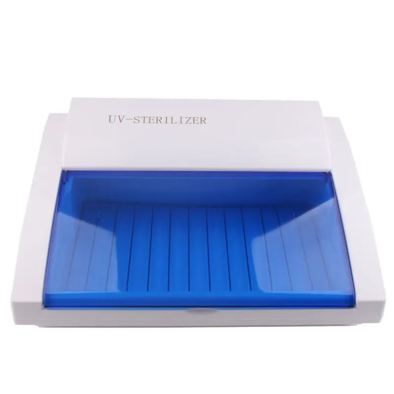 

EU Plug UV Sterilizer Machine Bevel Disinfection Cabinet Manicure Disinfection Disinfecting Box Professional Cleaning Tool