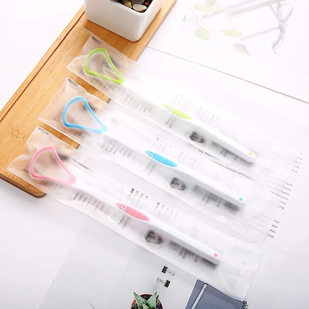 

6pcs Hygienic Tongue Cleaner Scraper for Oral Care Hygiene for Adults (Mixed Color)