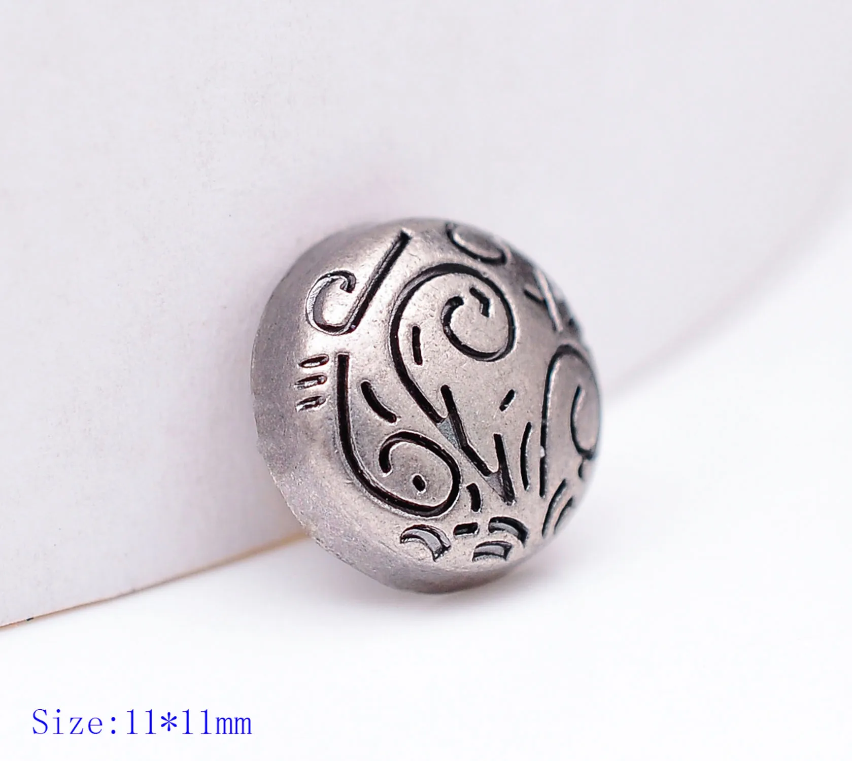 30x11 мм твердые металлические племенные цветочные заклепки сумка для ремня