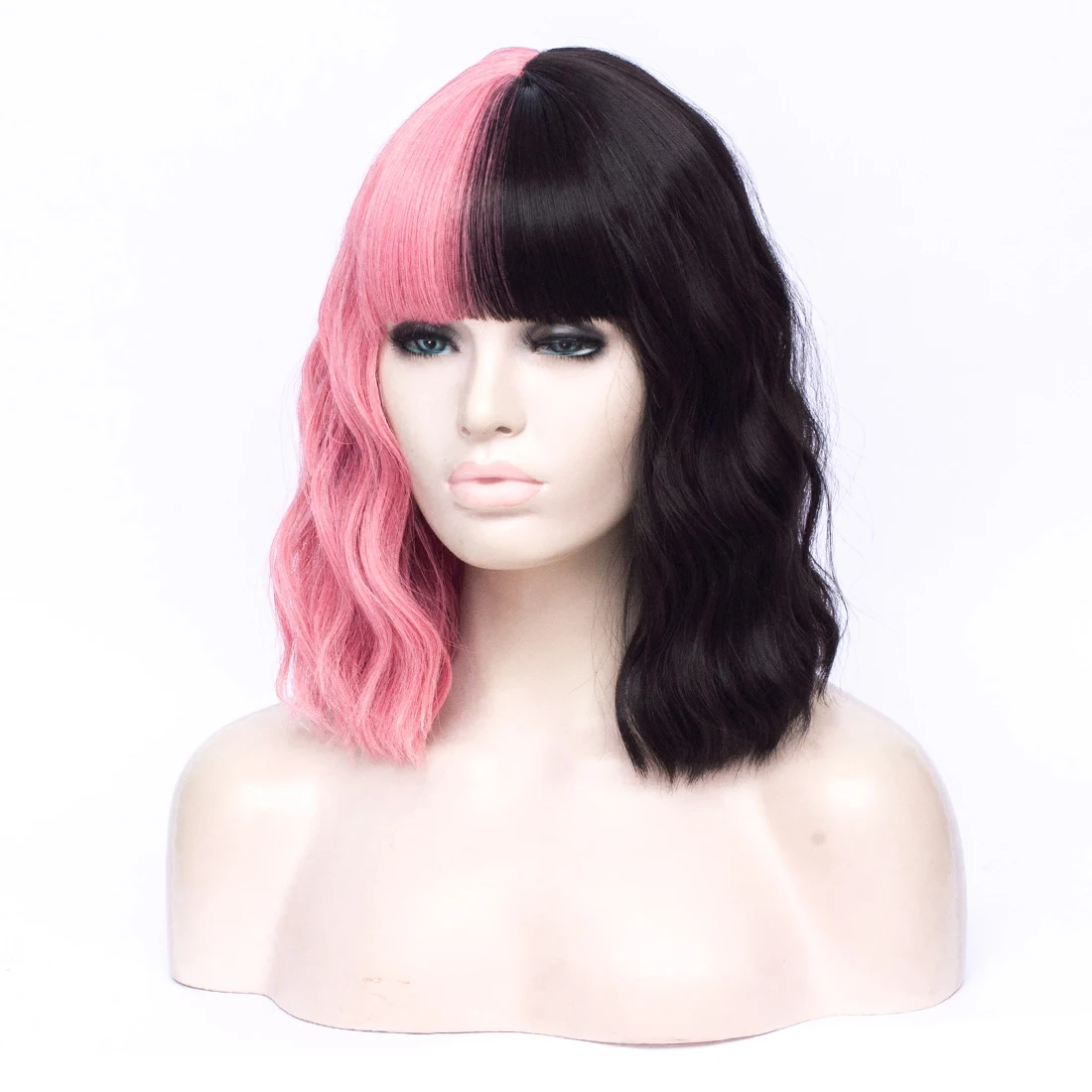 Similler натуральные волнистые синтетические волосы женские короткие парики омбре с