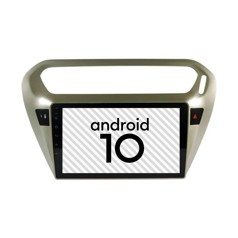 Автомобильный Головной блок Android 10 0 Gps для Peugeot 301 Citroen Elysee мультимедийный Bluetooth