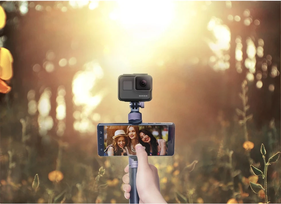 PGYTECH рукоятка и штатив для экшн-камеры Osmo Карманный для Gopro Hero 6 5 4/Xiaomi Yi аксессуары для экшн-камеры