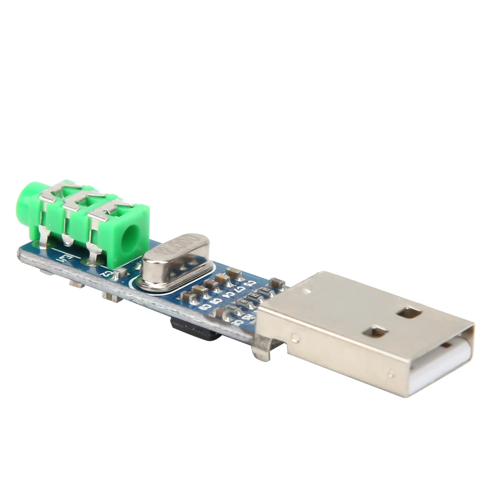 5 в мини USB DAC декодер PCM2704 звуковая карта аналоговый плата для ПК | Обустройство