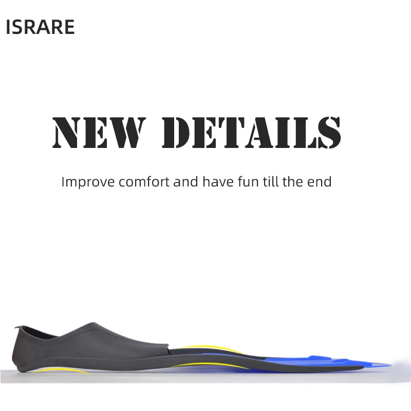 ISRARE ласты для сноркелинга и Сноркелинга взрослых/детей флексиблины Погружные