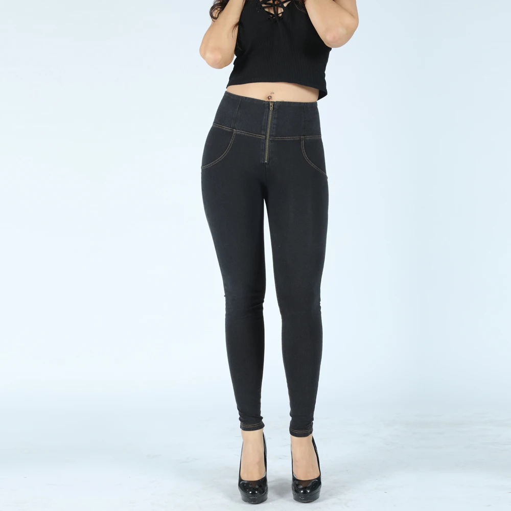 

Melody 2020 Women High Waist Black Pull On Stretch Jeans Slim Fit Yoga Pants High Rise Stretch Jeans Skinny Denim Best Jeggings