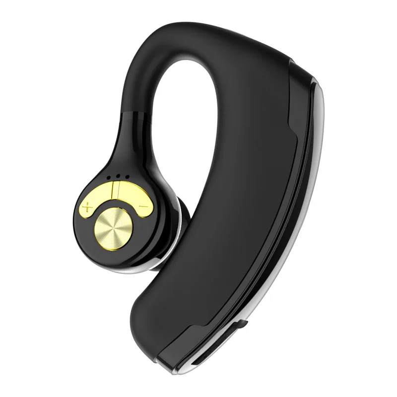Gold Heaton, беспроводная bluetooth-гарнитура, новинка, для офиса, гарнитура, с крючком, Bluetooth, наушники с микрофоном, с управлением, вкладыши V 5,0 - Цвет: Gold