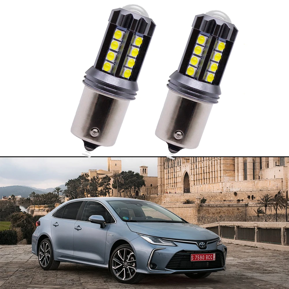 2 шт., автомобисветильник светодиодные лампы 1156 P21W BA15S Canbus BAY15D T20 7440 W21W W21/5 W 3030 23SMD T15 W16W 921