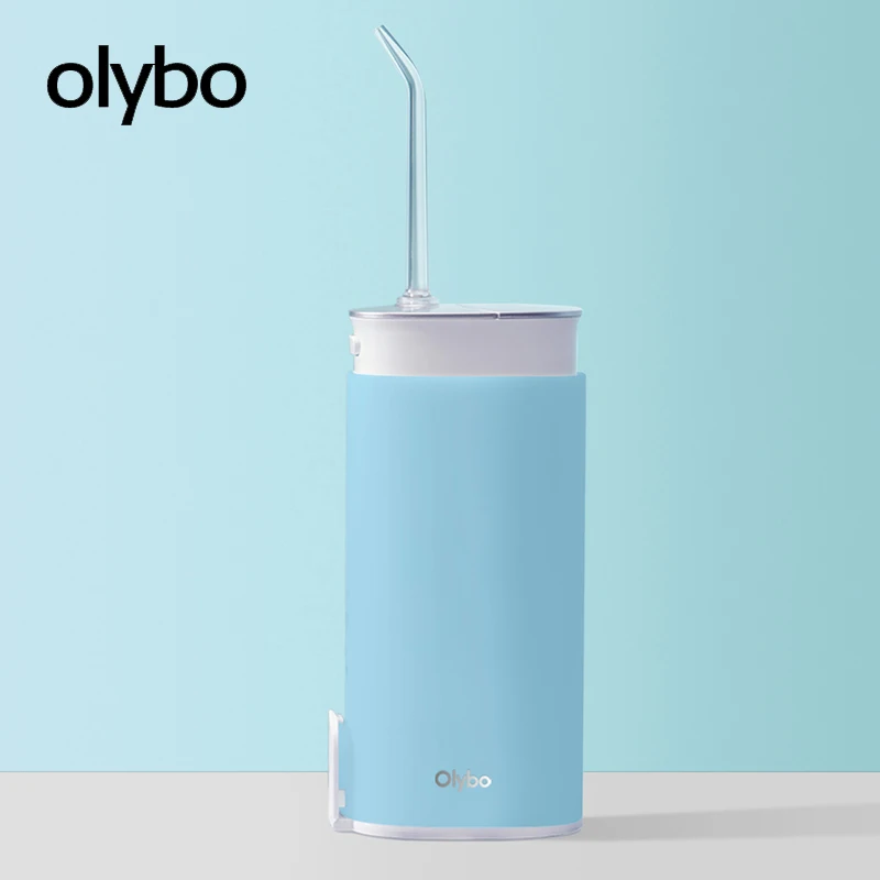 4 different nozzles Xiaomi olibo портативный ирригатор для полости рта USB Перезаряжаемый водный Стоматологический Ирригатор для чистки зубов струя воды зубочистка - Цвет: 4 different nozzles