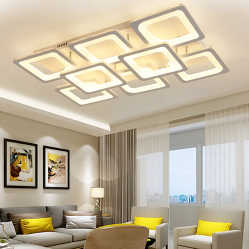 

Lamp Living Room Ceiling Lamp Simple And Modern 2020 New Led Ceiling Lamp Nordic Rectangular Creative Bedroom Living Room Lamp
