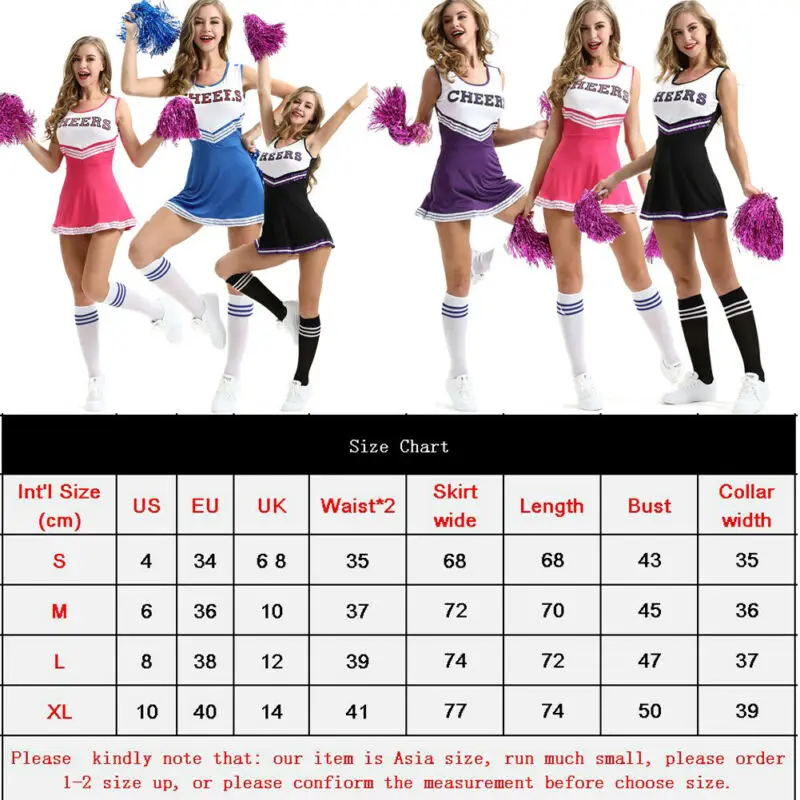 Glee Школьная Девочка музыкальный костюм чарлидинга женский школьная форма для
