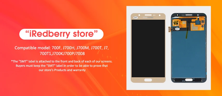 J7 дисплей для samsung Galaxy J7 J700 ЖК-дисплей+ сенсорный экран дигитайзер в сборе для samsung J700 J700F J700M lcd