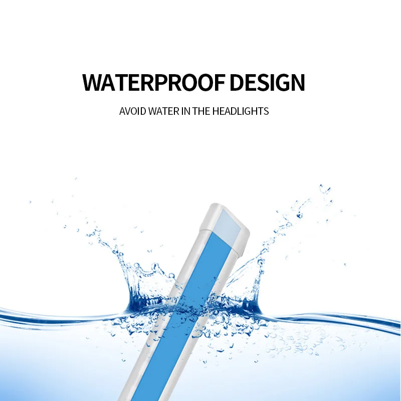 Дневные ходовые огни 2 шт. гибкие ультратонкие водонепроницаемые